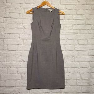 H&M Sheath Dress Gray Women's Work Sleeveless 4